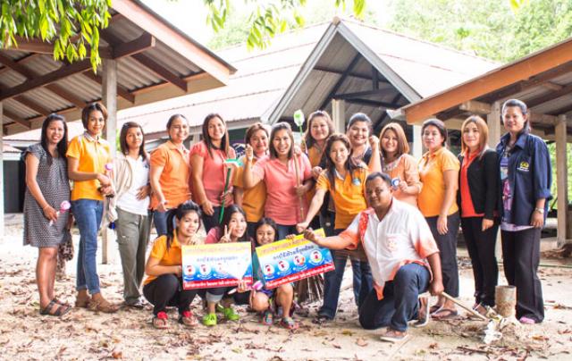โครงการส้วมสะอาดสดใส  ผู้ใช้สดชื่น "ล้างส้วมพร้อมกัน...รับวันสงกรานต์ ประจำปีงบประมาณ  2557"